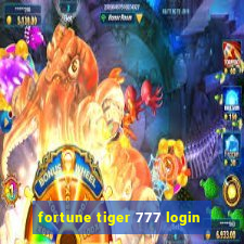 fortune tiger 777 login